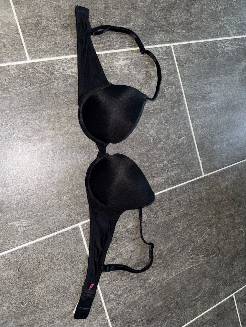 PINK Victoria's Secret Black T-Shirt Bra